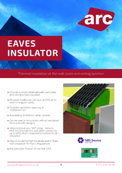 Eaves Insulator Data Sheet