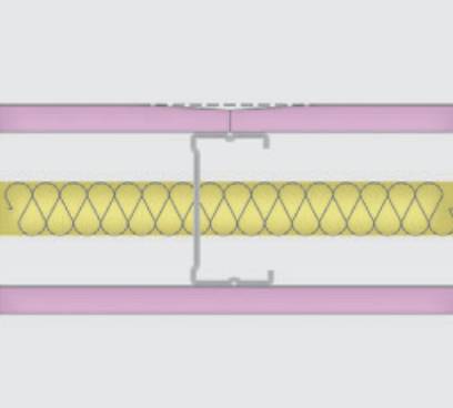 SFS C Stud Single Layer Partition System with 12.5mm Fireline and 25 mm Insulation | 30 Minutes Fire Rated - Gypsum Board Partition System