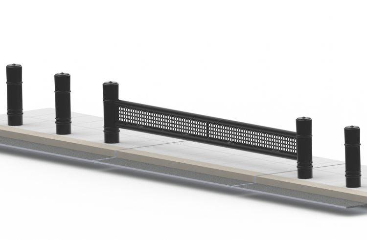 Binns Canada IWA14-1 Bridge Rail