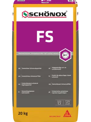  Seinätasoitteet - SCHÖNOX FS
