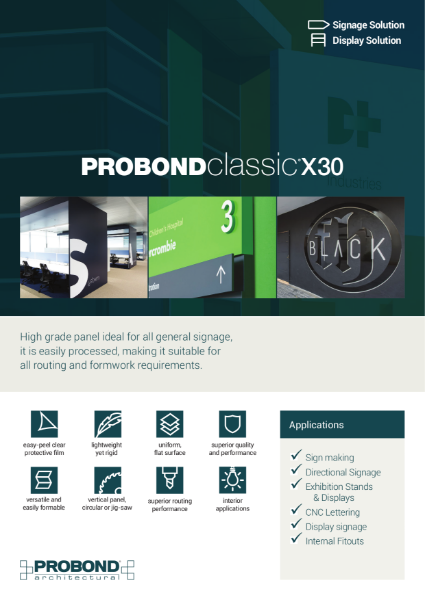 PROBOND Classic X30 Overview