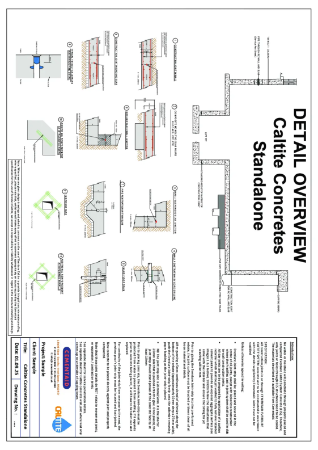 Caltite Concrete - Standalone Sheet