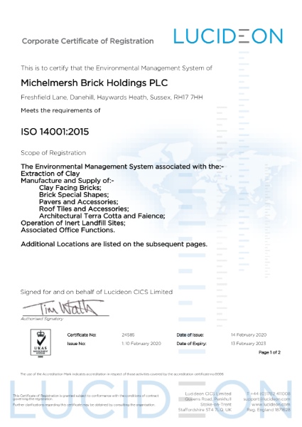 ISO 14001 - Environmental Management 