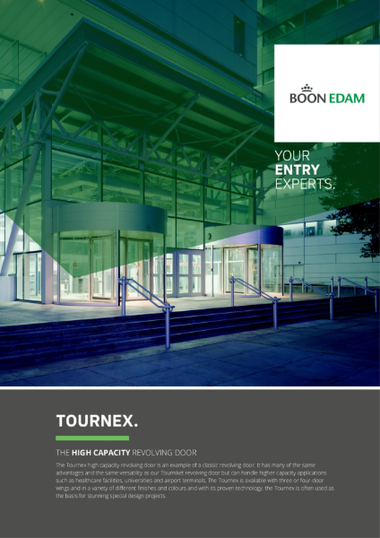 Tournex – High-Capacity Revolving Door | Brochure | 2021
