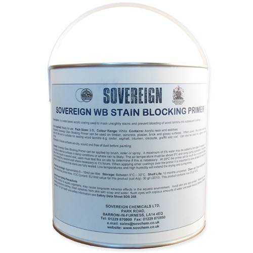 Stain Blocking Primer Sovereign Chemicals Ltd NBS Source