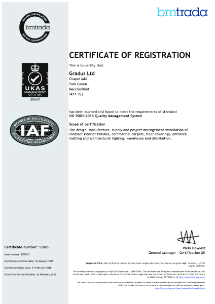 ISO 9001:2015 Quality Management System