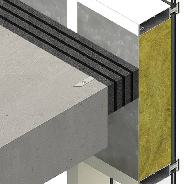 SIDERISE LGS Linear Gap Seal – Facades (formerly Lamathern CW-GS) - Compressible Fire Seal