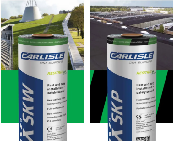 RESITRIX® SKP/SKW Warm Roof Adhered - Single Layer Roof Covering System