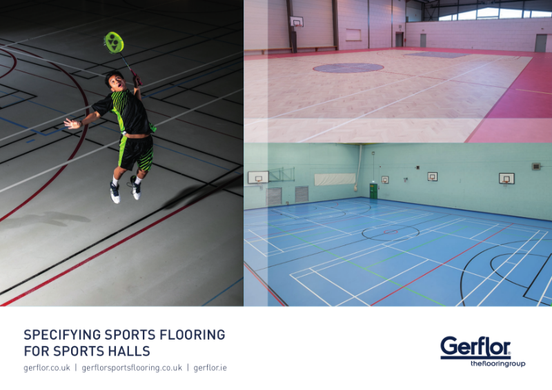 Specifying Sports Flooring for Sports Halls Brochure