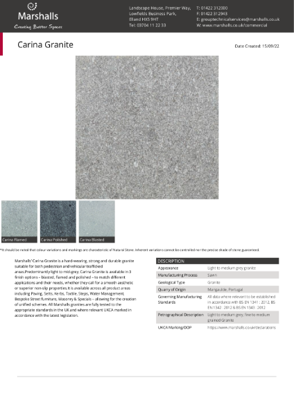 Carina Granite