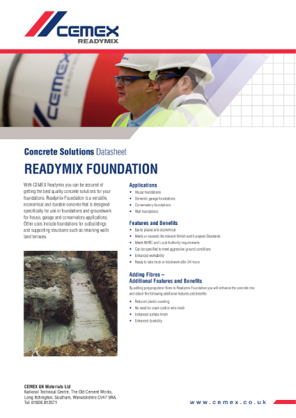 Readymix Foundation