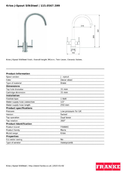 Product Sheet 115.0567.599