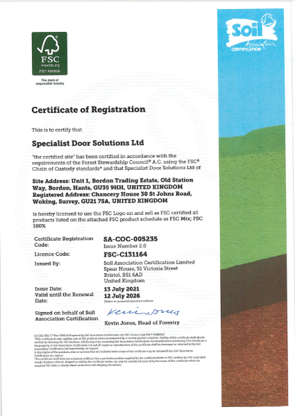 FSC Certificate