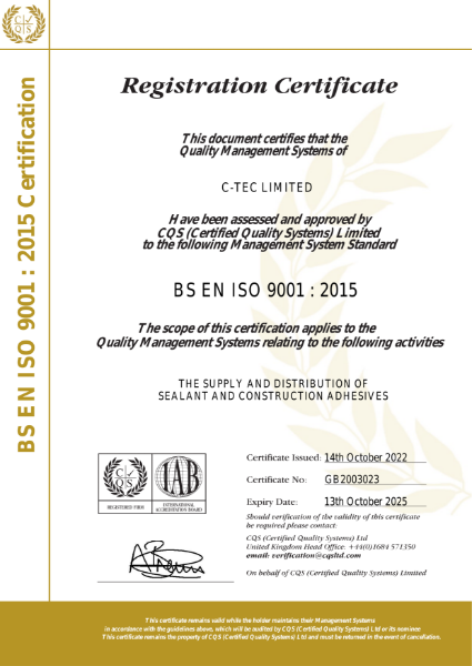 ISO 9001 Quality Management