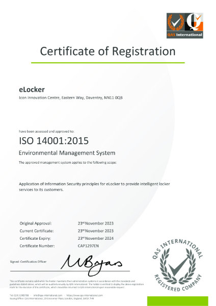 ISO 14001 Environmental Management Systems