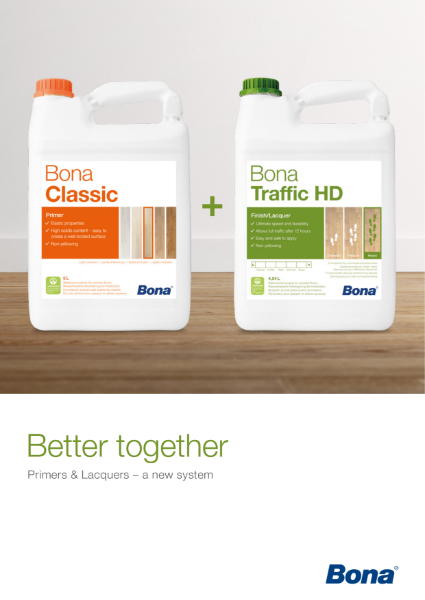 Bona Primers & Lacquers for Wood Floors