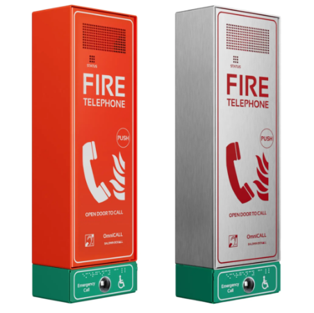 OmniCALL – Combined Fire Telephone And Disabled Refuge (Type C Outstation) - Emergency Voice Communication	
