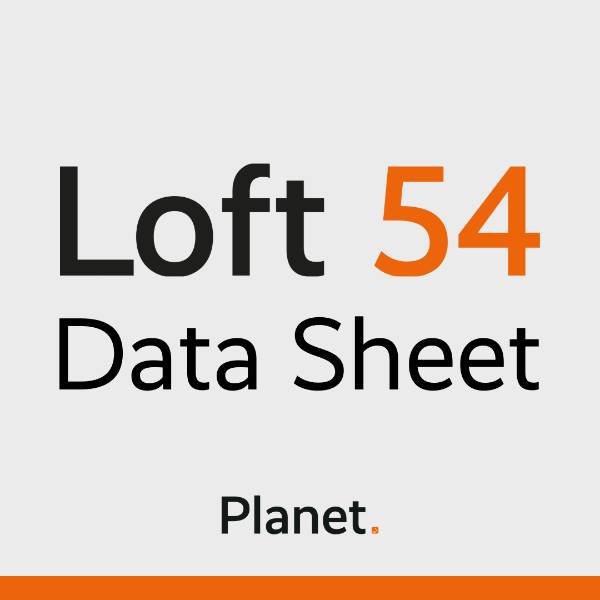 Planet Loft 54 Framed Offset Single Glazed or Double Glazed Partition System Data Sheet