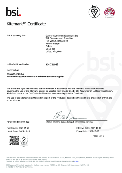 Classic and Prestige Windows BS 4873/PAS24