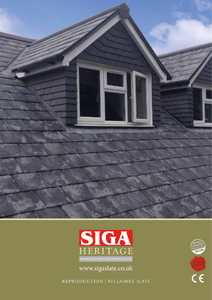 5. SIGA Heritage Reproduction Reclaimed Slate Brochure