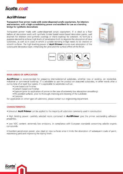 Licata Acril Primer
