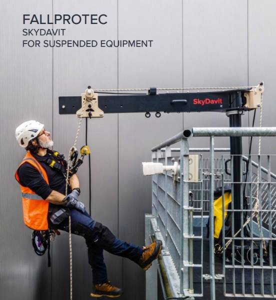 SkyDavit | Davit Arm Fallprotec 2026 | Fallprotec S.A. | NBS Source