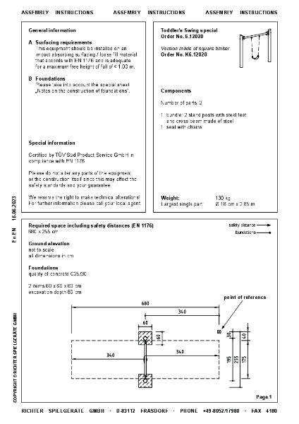 M6.12020En-EN - Toddler Assembly