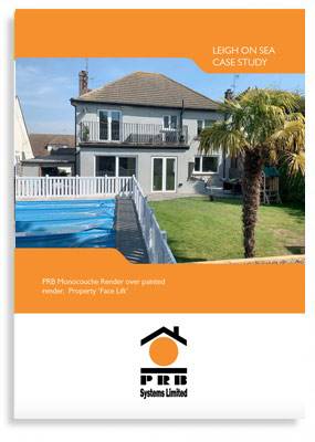 PRB Monocouche Render over Painted Render Case Study