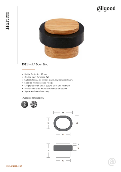 HO2381 Datasheet Iss02