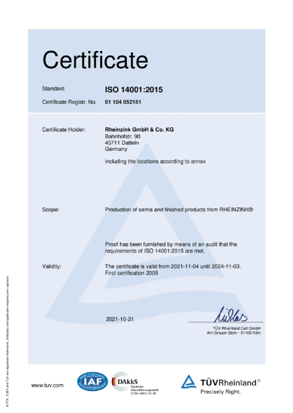 ISO 14001 Environmental Management Systems