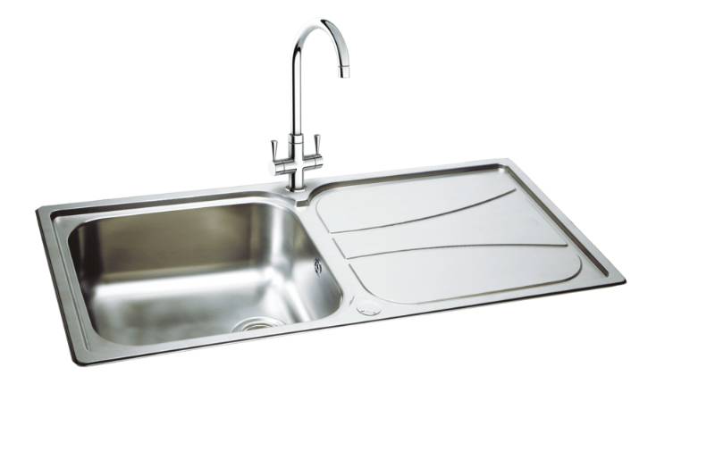 Carron Phoenix Zeta Inset REV Bowl Stainless Steel Sink - Inset Kitchen Sink