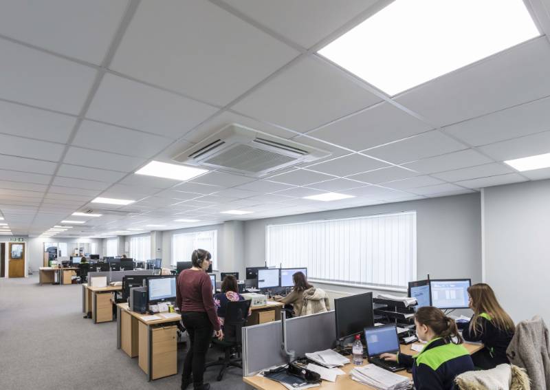 ROCKFON delivers sustainable solutions for refurbished offices