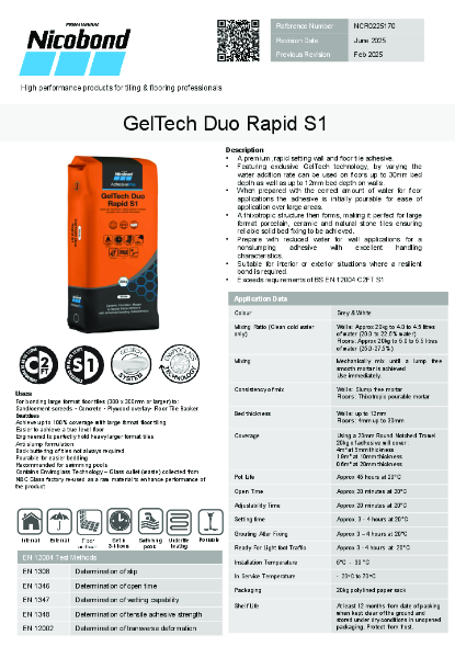 Nicobond GelTech Duo Rapid S1