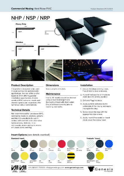 NSP/NHP/NRP Datasheet