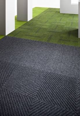 Entrance matting carpet tiles