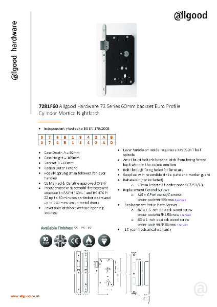 7281F60-Datasheet Iss07