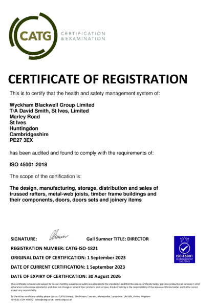 ISO 45001 - Health & Safety Management System