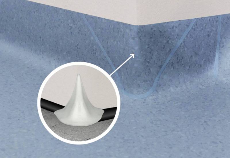 Clean Corner System | Gerflor UK - PVC Corner Cover Former