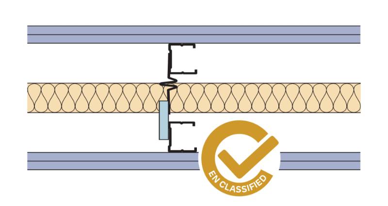 Siniat Twin Frame Metal Stud Partition Twin(AB)-CS50R-215dB-50G(300)