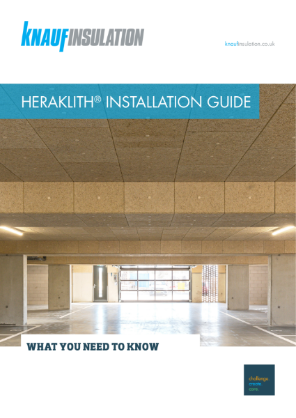 Knauf Insulation Heraklith® Installation Guide