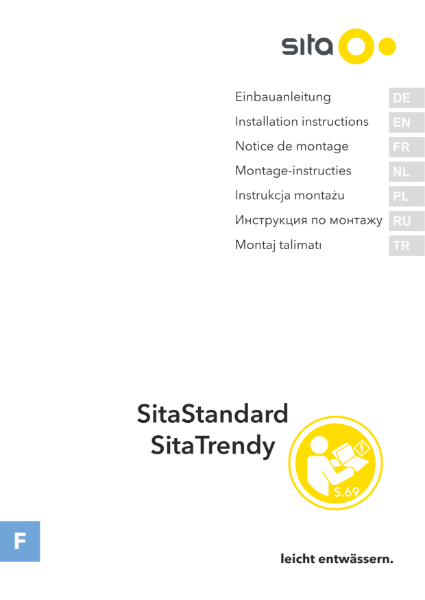 SitaStandard_SitaTrendy - Installation Instructions