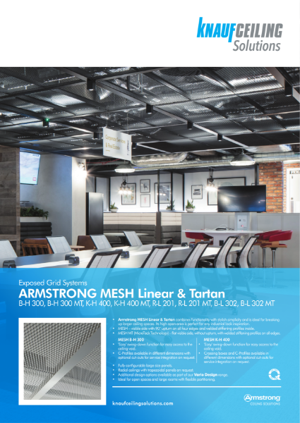 ARMSTRONG METAL Linear & Tartan, B-H 300, B-L 302, R-L 201, K-H 400