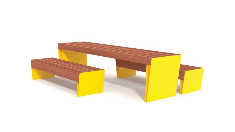 Blocq Table/ Picnic Table - Outdoor Tables