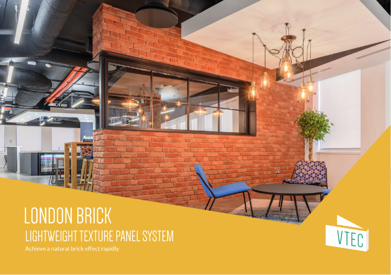 London Brick Texture Wall Panel System
