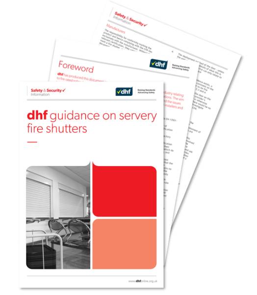 DHF Guidance on Servery Hatch Fire Shutters