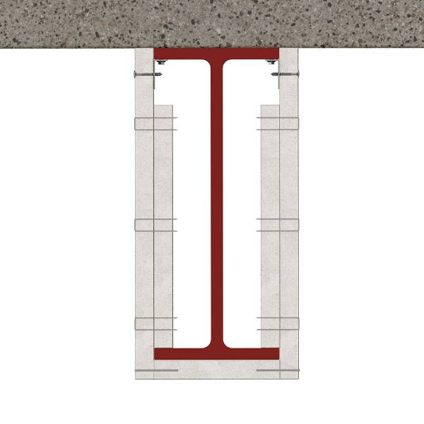 PROMATECT®-XS 3 Sided Beam Encasement ST PXS-005S-20 - Structural Steel Encasement
