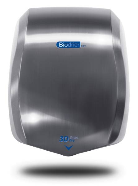 Biodrier 3D Smart Dry Hand Dryer Leaflet
