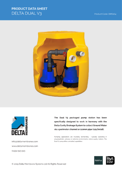 Delta Dual V3 Sump Pump