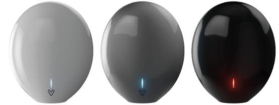 Pebble Mini (Plug & Play, Low Carbon) Automatic hands-under Hand Dryer. - Hand Dryer