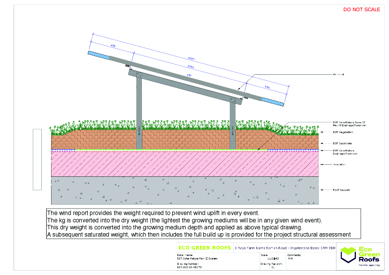 Standard Details & Technical Drawings - Eco Green - IKO Elements Green Biosolar